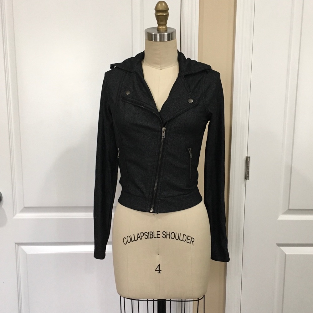 Forever21 Motorcycle Jacket Sweater